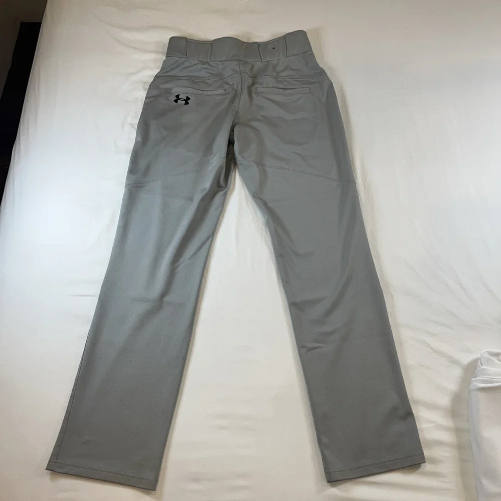 Men's Under Armour Loose Baseball Softball‎ Sports Pants Mens Sz Medium Gray